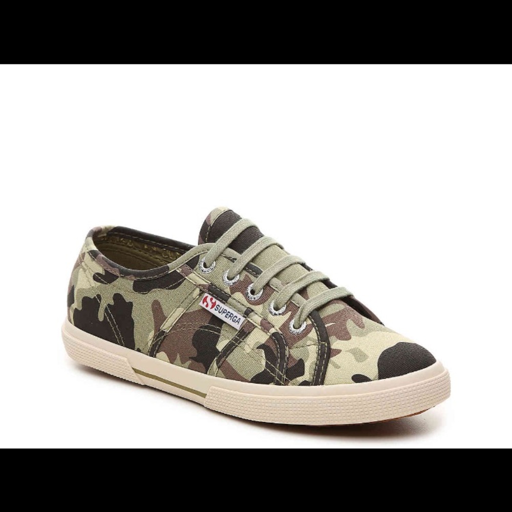 Superga camo sneakers